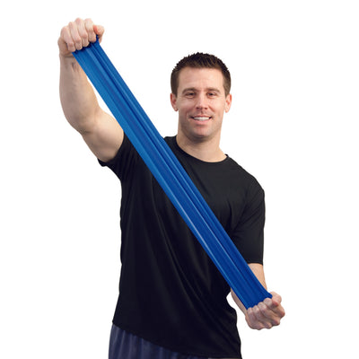 Sup-R Band® Exercise Resistance Band, Blue, 5 Inch x 50 Yard, Heavy Resistance, 1 Each (Exercise Equipment) - Img 2