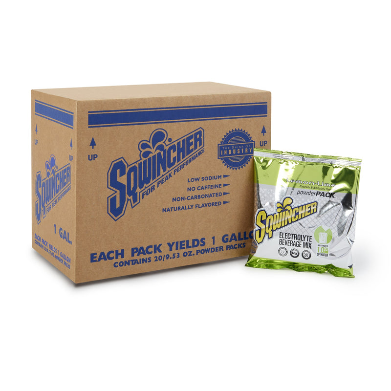 Sqwincher® Powder Pack® Lemon-Lime Electrolyte Replenishment Drink Mix, 1 Case of 80 () - Img 4