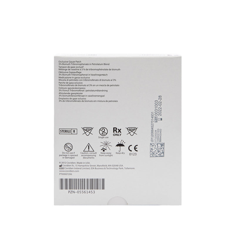 Xeroform® Occlusive Xeroform Petrolatum Impregnated Dressing 2 x 2 inch, 1 Each (Advanced Wound Care) - Img 5