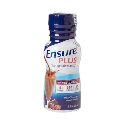 Ensure® Plus Chocolate Oral Supplement, 8 oz. Bottle, 1 Case of 24 (Nutritionals) - Img 1