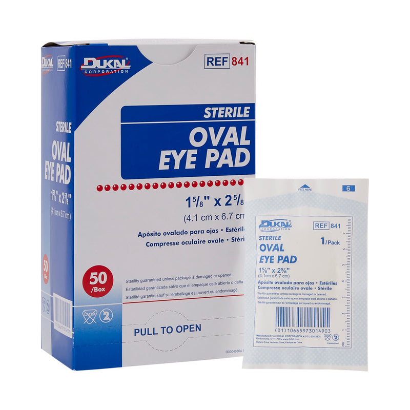 Dukal™ Eye Pad, Small, 1 Case of 600 (General Wound Care) - Img 1