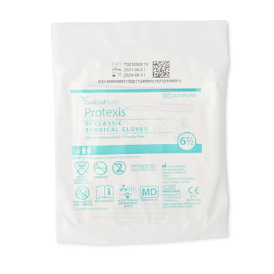 Protexis™ PI Classic Polyisoprene Surgical Glove, Size 6.5, Ivory, 1 Box of 50 () - Img 3