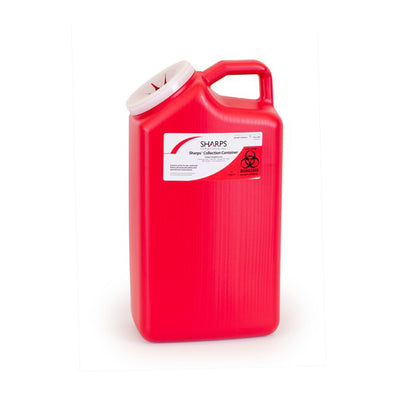 Sharps Recovery System™ Mailback Sharps Container, 3 Gallon, 17 x 6 x 9 Inch, 1 Case of 8 () - Img 3