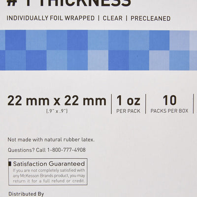 McKesson No. 1 Thickness Cover Glass, 22 x 22 mm, 1 Box of 10 (Laboratory Glassware and Plasticware) - Img 4