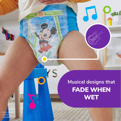 Huggies Pull-Ups® Learning Designs® for Boys Training Pants, 3T to 4T, 20 per Package, 1 Case of 80 () - Img 5