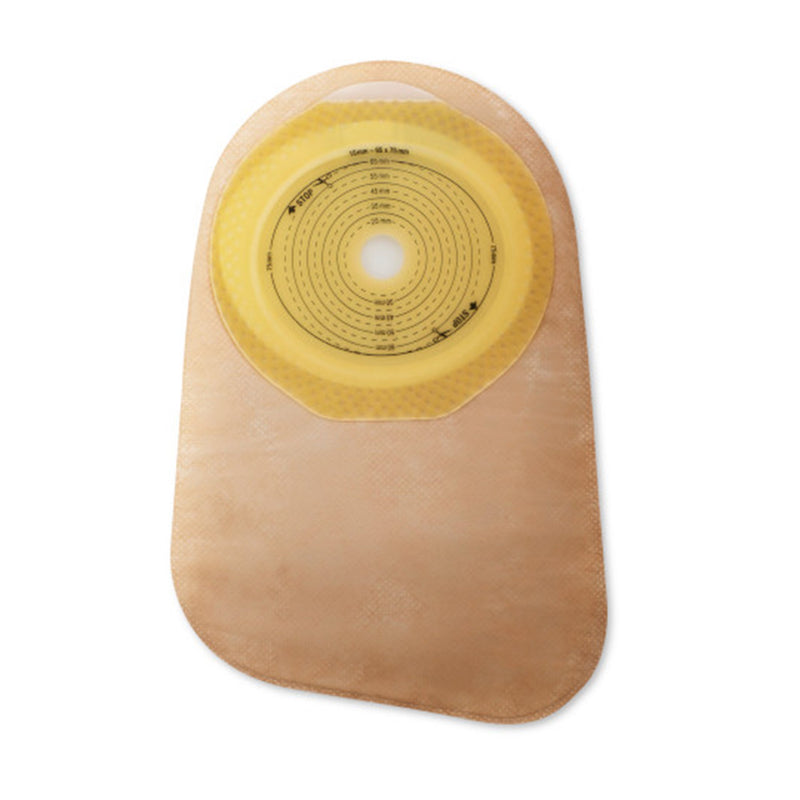 Premier™ One-Piece Closed End Beige Colostomy Pouch, 9 Inch Length, 5/8 to 2-1/8 Inch Stoma, 1 Box of 30 (Ostomy Pouches) - Img 1