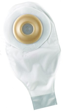 ActiveLife® One-Piece Drainable Transparent Colostomy Pouch, 12 Inch Length, 1¾ Inch Stoma, 1 Box of 5 (Ostomy Pouches) - Img 1