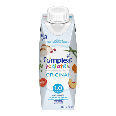 Compleat® Pediatric Ready to Use Pediatric Tube Feeding Formula, 8.45 oz. Carton, 1 Each () - Img 1