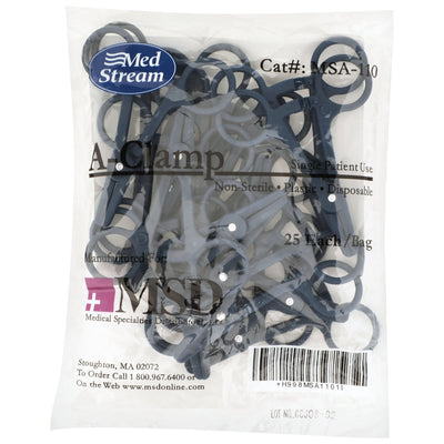 McKesson Tubing Scissor Clamp, 1 Bag of 25 (Clamps) - Img 3