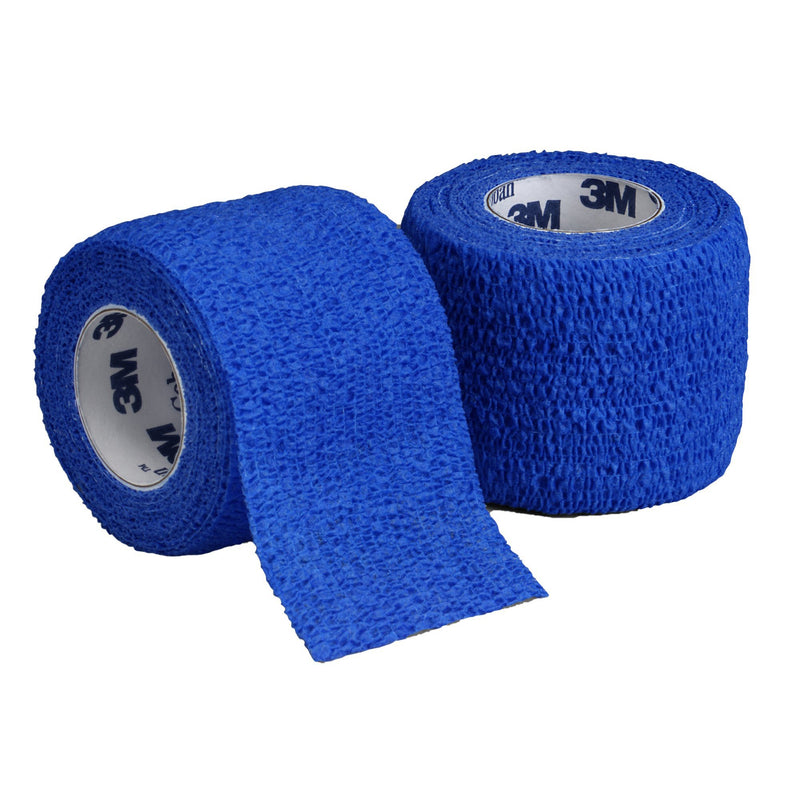 3M™ Coban™ Self-adherent Closure Cohesive Bandage, 1 Inch x 5 Yard, Blue, 1 Roll (General Wound Care) - Img 4