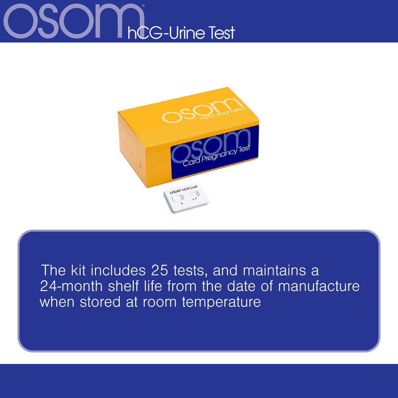 OSOM® Rapid Test Kit, hCG Pregnancy Test, 1 Case of 18 (Test Kits) - Img 4