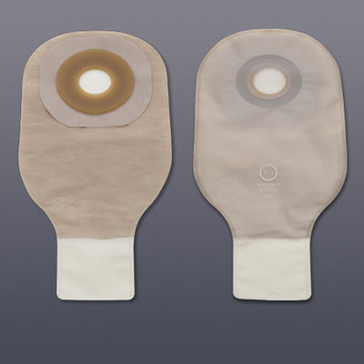 Premier™ Flextend™ One-Piece Drainable Transparent Colostomy Pouch, 12 Inch Length, 1¾ Inch Stoma, 1 Box of 10 (Ostomy Pouches) - Img 1