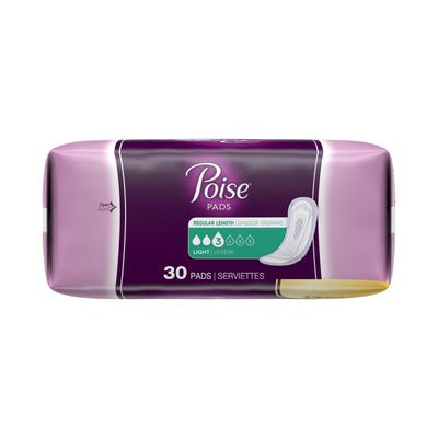 Poise Bladder Control Pads, Light Absorbency, Regular Length, 1 Case of 120 () - Img 4