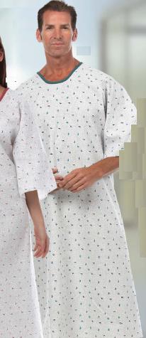 Fashion Seal Uniforms Patient Exam Gown, 1 Each (Gowns) - Img 1