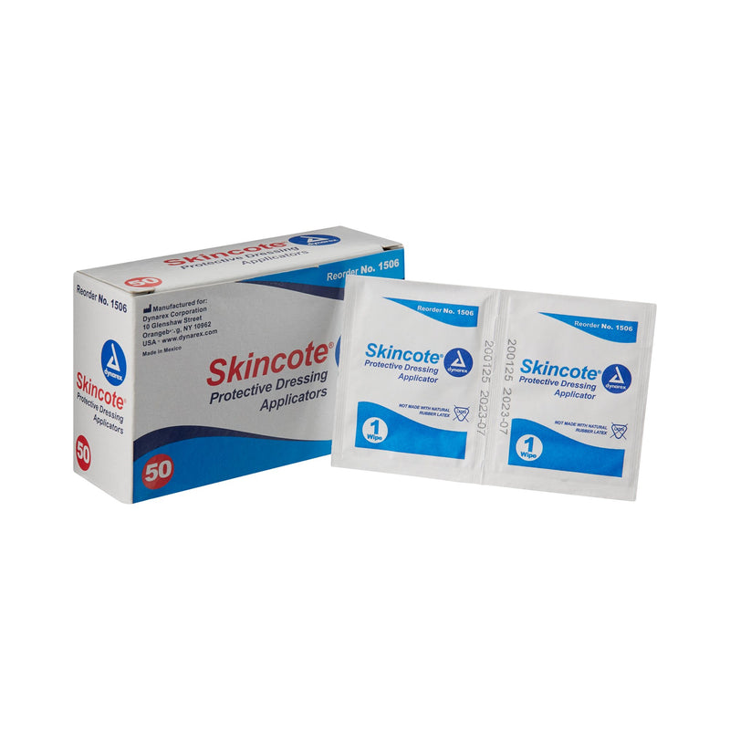 dynarex® Skincote™ Protective Dressing Applicator, 1 Box of 50 (Skin Care) - Img 1