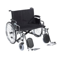 drive™ Sentra EC Bariatric Wheelchair, 30-Inch Seat Width, 1 Each (Mobility) - Img 1