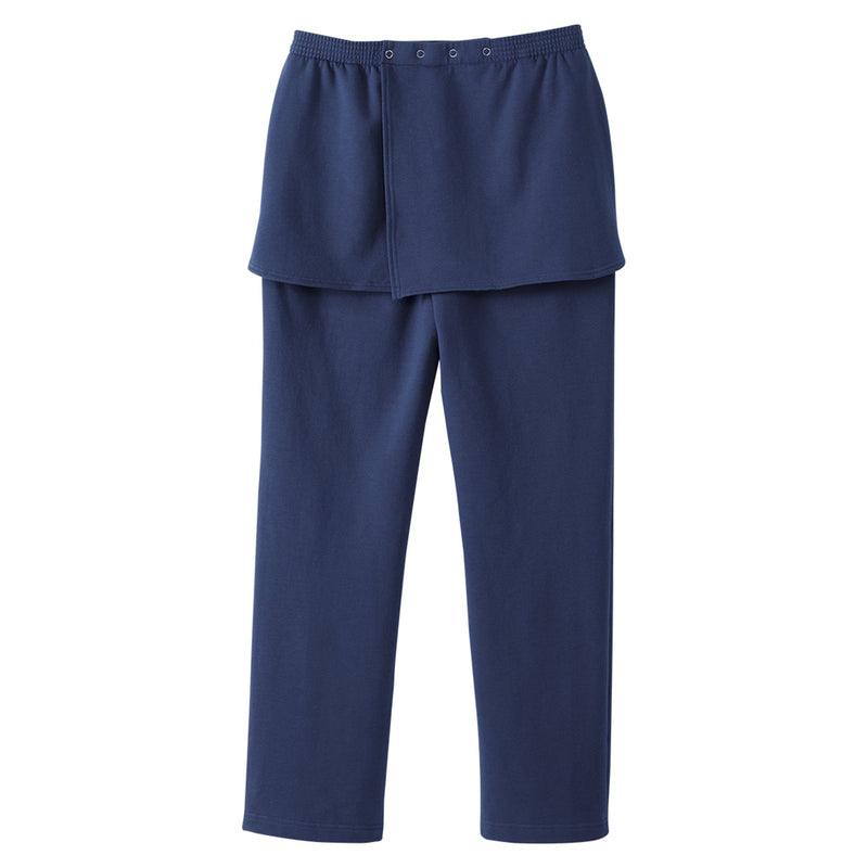 PANTS, FLEECE WMNS OPEN BACK SEAMLESS NAVY SM (Pants and Scrubs) - Img 2