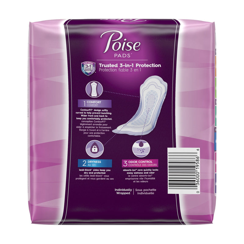 Poise Bladder Control Pads, Adult Women, Disposable, 1 Case of 120 () - Img 5