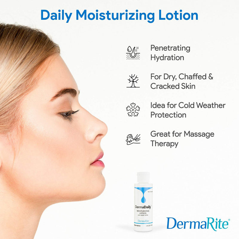 DermaDaily® Moisturizing Lotion, 7.5 oz. Bottle, 1 Case of 48 (Skin Care) - Img 2