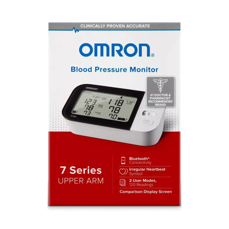 Omron 7 Series® Digital Blood Pressure Monitoring Unit for Home Use, Adult Cuff, 1 Each (Blood Pressure) - Img 3