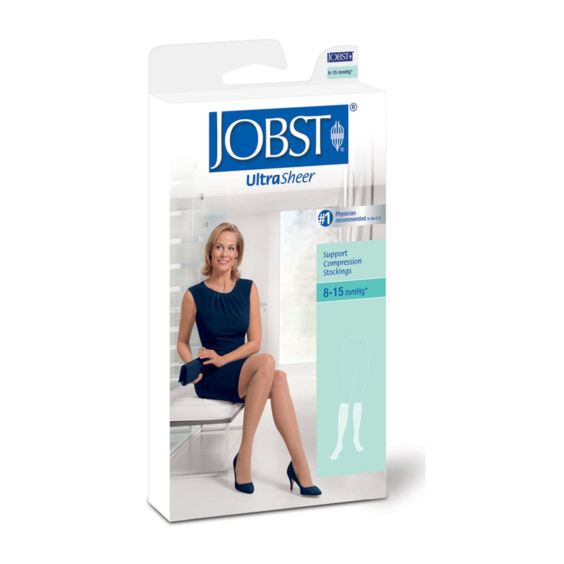 Jobst® Ultra sheer Compression Knee-High Stockings, Medium, Sun Bronze, 1 Pair (Compression Garments) - Img 2