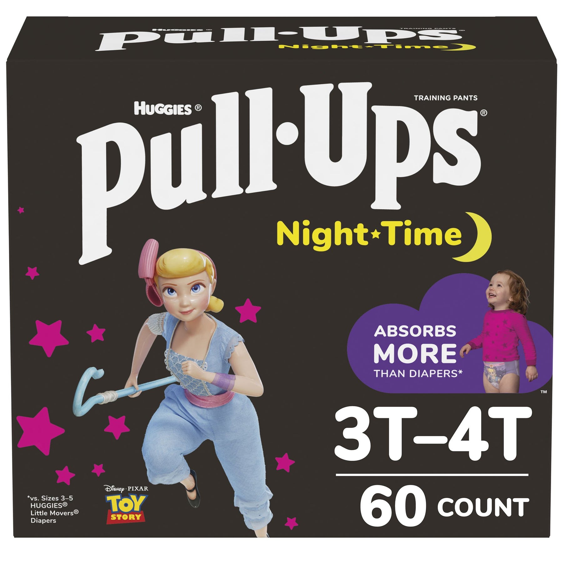 Huggies Pull-ups Training Pants, 3T-4T, Boys, Disney Pi…