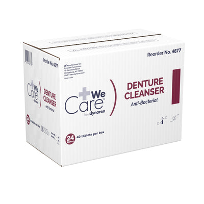 dynarex® Denture Cleanser Tablets, 1 Box of 40 (Mouth Care) - Img 4