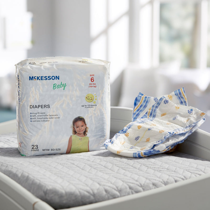 McKesson Baby Diaper, Size 6, 1 Bag () - Img 6