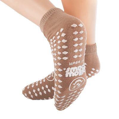 Pillow Paws® Ankle High Double Imprint Terries™ Slipper Socks, X-Large, 1 Case of 48 (Slippers and Slipper Socks) - Img 1