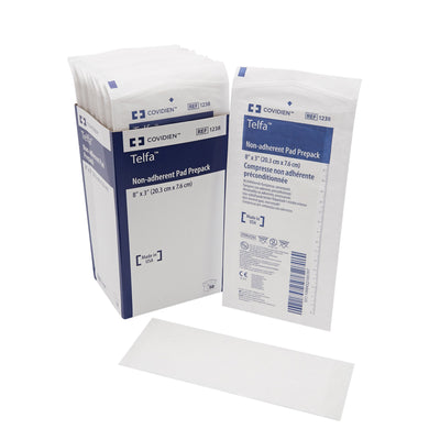 Telfa™ Ouchless Nonadherent Dressing, 3 x 8 Inch, 1 Case of 600 (General Wound Care) - Img 1