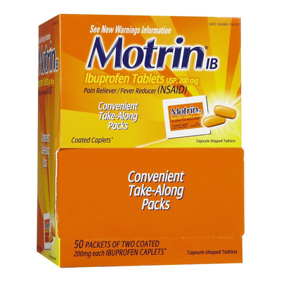 Motrin® IB Ibuprofen Pain Relief, 1 Case of 600 (Over the Counter) - Img 3