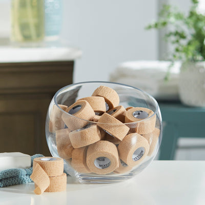 McKesson Self-adherent Closure Cohesive Bandage, 1 Inch x 5 Yard, 1 Case of 30 (General Wound Care) - Img 10