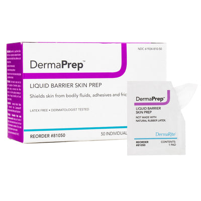 DermaPrep™ Skin Barrier Wipe, 1 Box of 50 (Skin Care) - Img 1