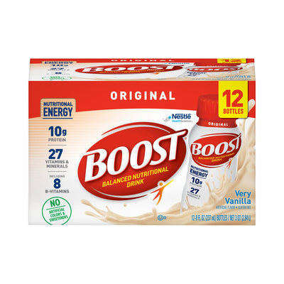 Boost® Original Vanilla Oral Supplement, 8 oz. Bottle, 1 Case of 24 (Nutritionals) - Img 5