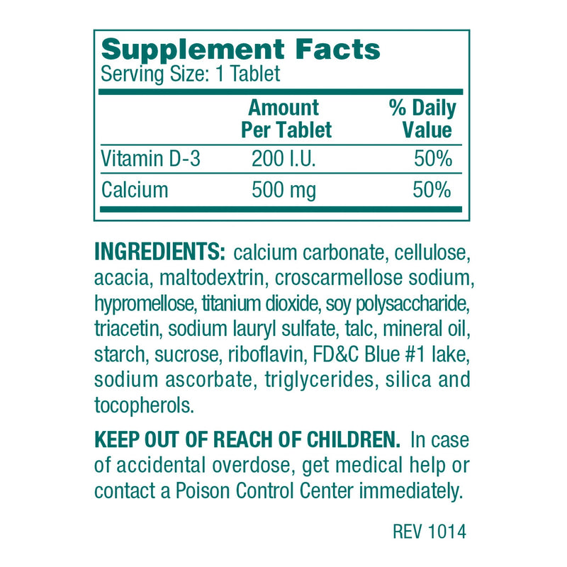 Geri-Care® Calcium / Vitamin D Joint Health Supplement, 1 Bottle (Over the Counter) - Img 2