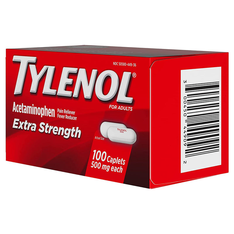 Tylenol® Extra Strength Acetaminophen Pain Relief, 1 Bottle (Over the Counter) - Img 3