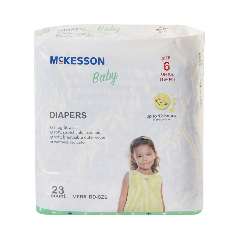 McKesson Baby Diaper, Size 6, 1 Bag () - Img 2