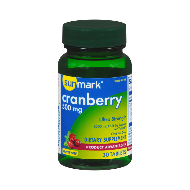 sunmark® Cranberry Extract Dietary Supplement, 1 Bottle (Over the Counter) - Img 8