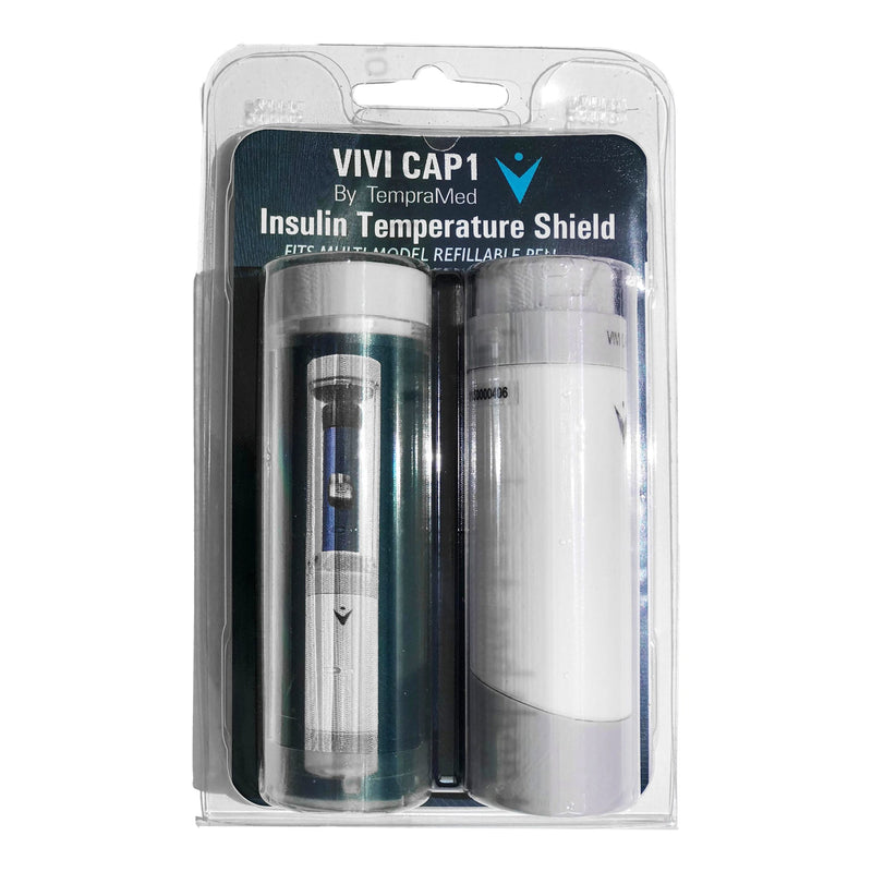 VIVI CAP1 Insulin Pen Temperature Shield, for Refillable Pens, 1 Pack of 6 (Needles and Syringes Accessories) - Img 2