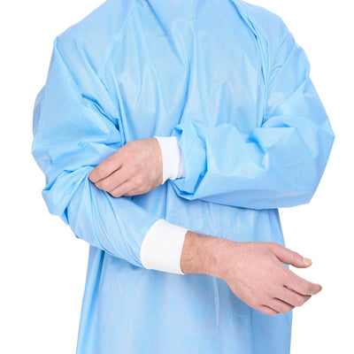 Halyard Basics Non-Reinforced Surgical Gown with Towel, 1 Case of 20 (Gowns) - Img 4