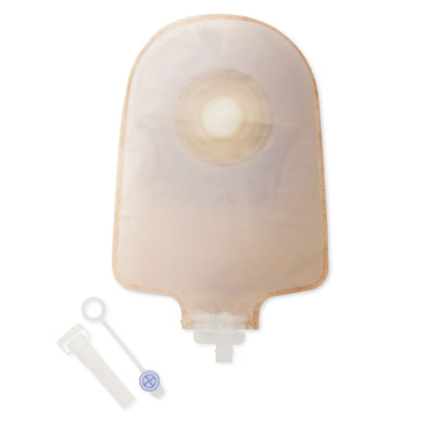 Premier™ One-Piece Drainable Transparent Urostomy Pouch, 9 Inch Length, 1½ Inch Stoma, 1 Box of 5 (Ostomy Pouches) - Img 3