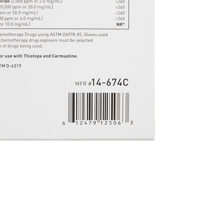 McKesson Confiderm® 6.5CX Extended Cuff Nitrile Extended Cuff Length Exam Glove, Small, Blue, 1 Box of 100 () - Img 5