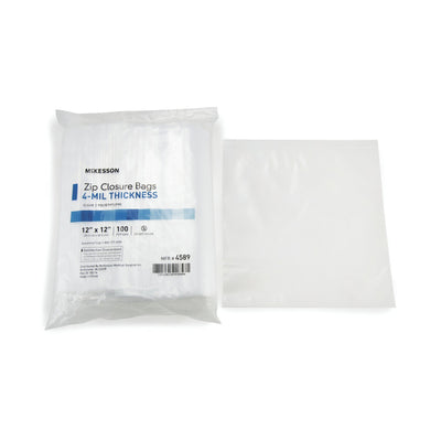 McKesson Zip Closure Bag, 12 x 12 in., 1 Box (Bags) - Img 1