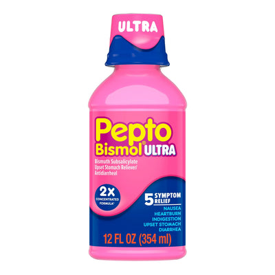 Pepto Bismol® Bismuth Subsalicylate Anti-Diarrheal, 1 Bottle (Over the Counter) - Img 1