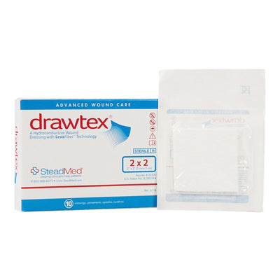 Drawtex® Nonadherent Dressing, 2 x 2 inch, 1 Box of 10 (Advanced Wound Care) - Img 2