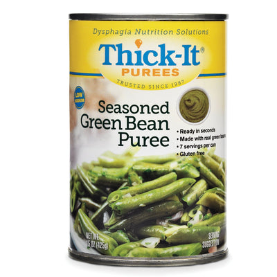 Thick-It® Seasoned Green Bean Purée, 15-ounce Can, 1 Each (Nutritionals) - Img 1