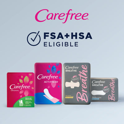 Carefree® Acti-Fresh® Regular Liners, 1 Bag of 22 (Feminine Protection) - Img 5