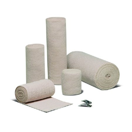 REB® LF Clip Detached Closure Elastic Bandage, 3 Inch x 5 Yard, 1 Case of 60 (General Wound Care) - Img 1