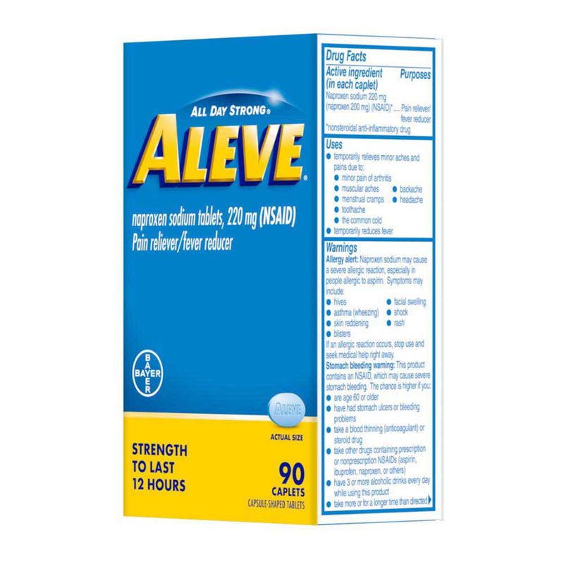 Aleve® Naproxen Sodium Pain Relief, 1 Bottle (Over the Counter) - Img 3