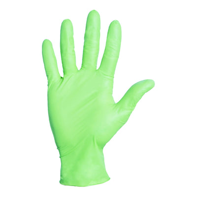 Flexaprene* Green Exam Glove, Small, Green, 1 Box of 200 () - Img 3